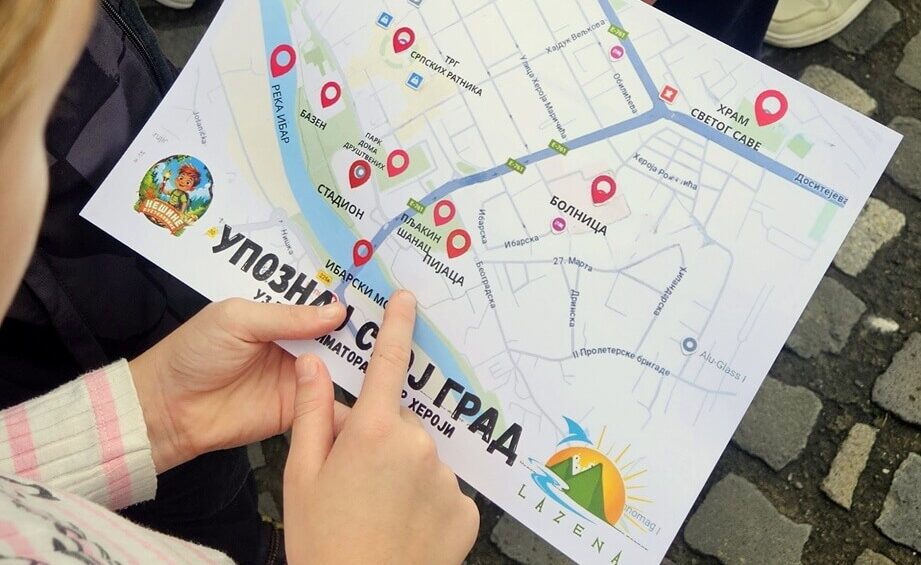 Deca uce o istoriji grada